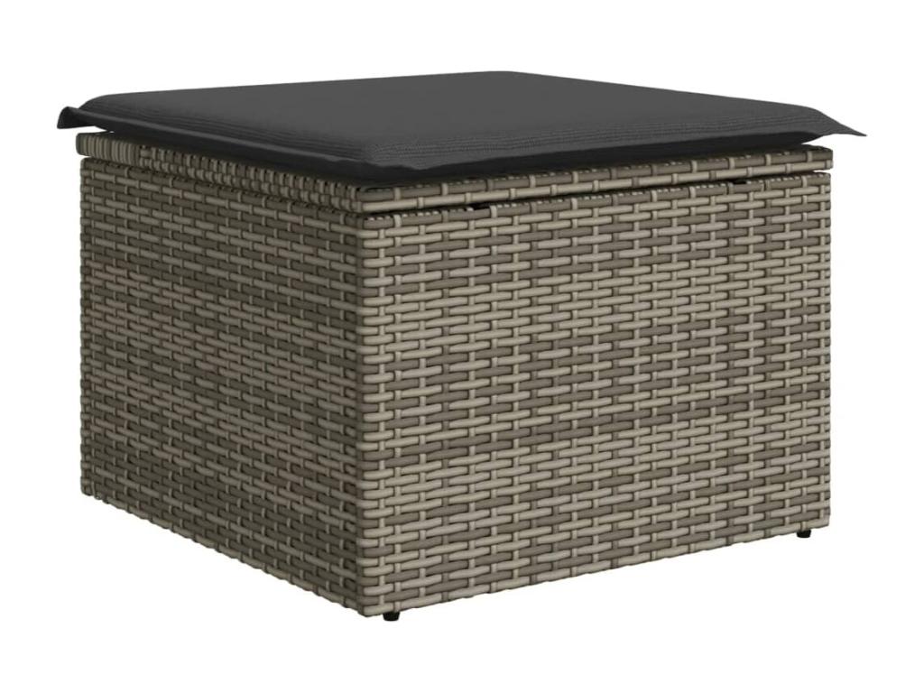 Gray Woven Resin Wicker Outdoor Furniture Set - dlz1766461025269