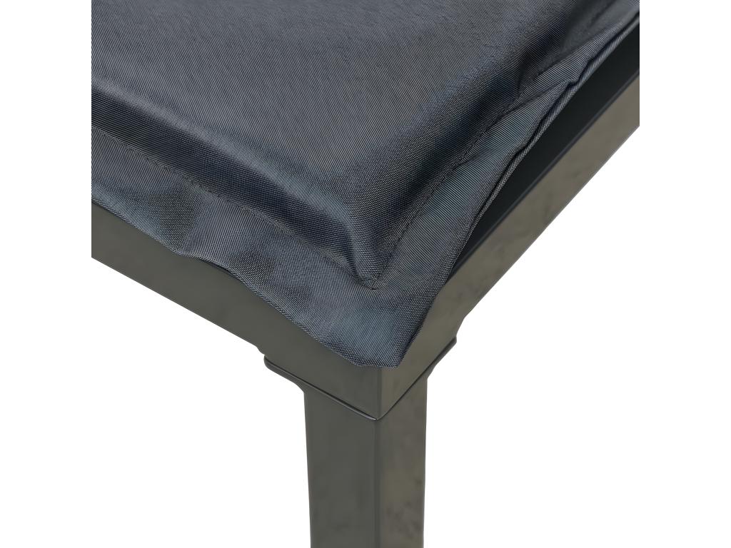 Black Woven Resin Wicker Outdoor Furniture Set - dlz1766461668630