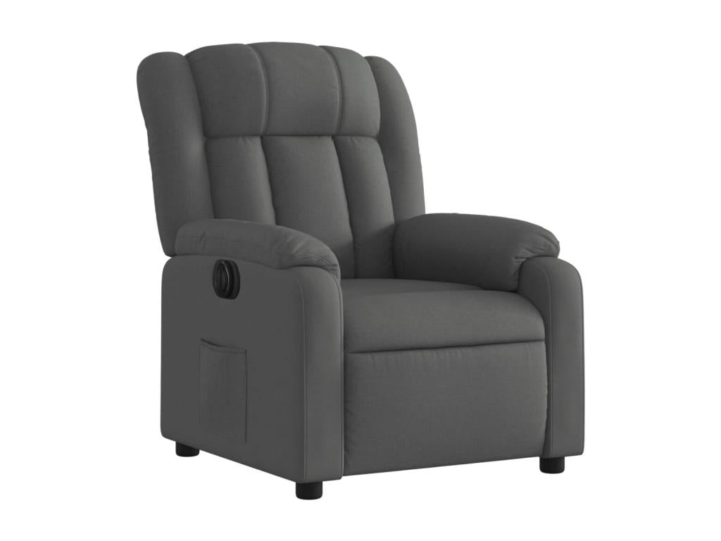 Gray Fabric Accent Chair - dlz1766461426444