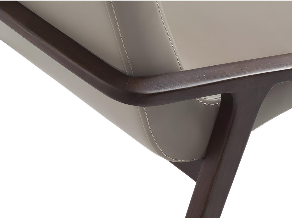 Anthracite Leather Chair