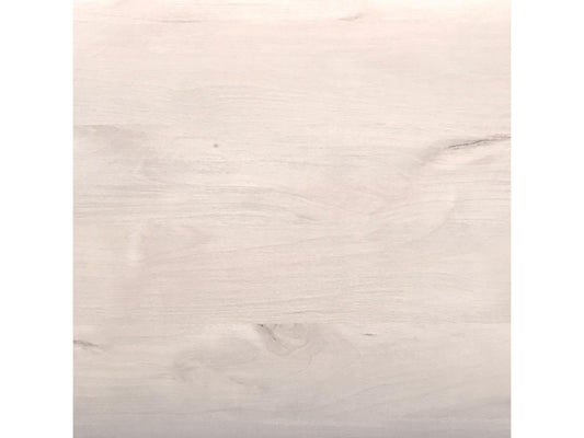 Beige Oak Wood Table, 70 x 70 cm