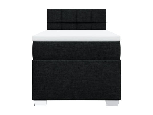 Black Fabric Mattress, 90 x 200 cm