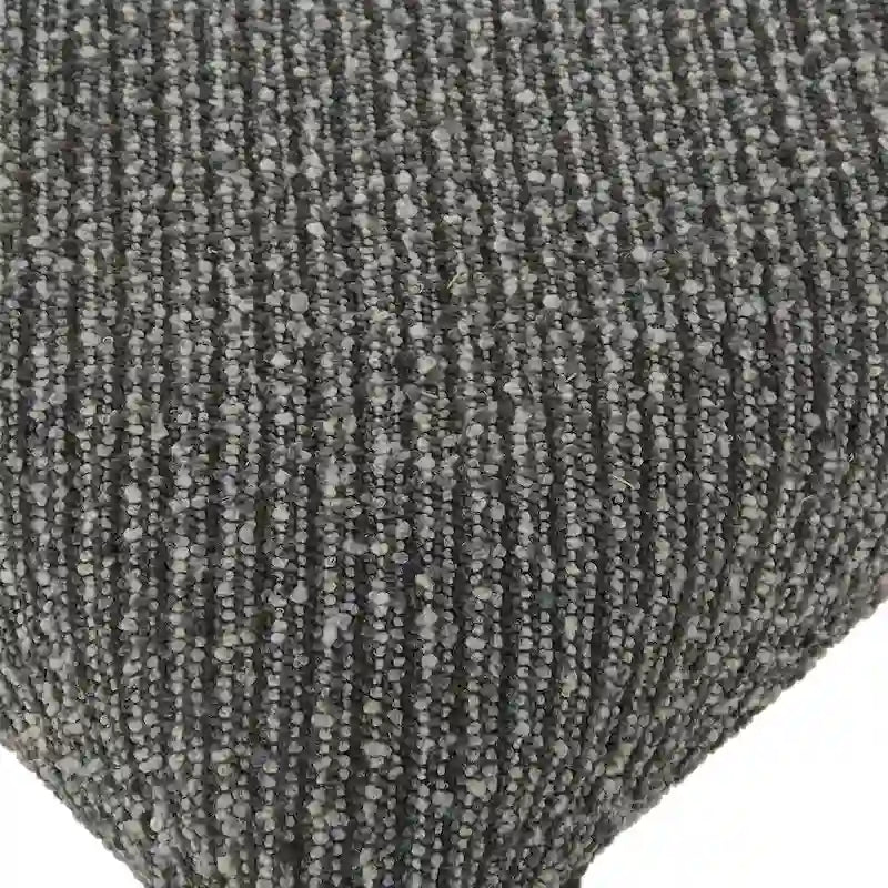 Uttermost Bowtie Charcoal Fabric Bench - 18 H X 72.5 W X 20 D