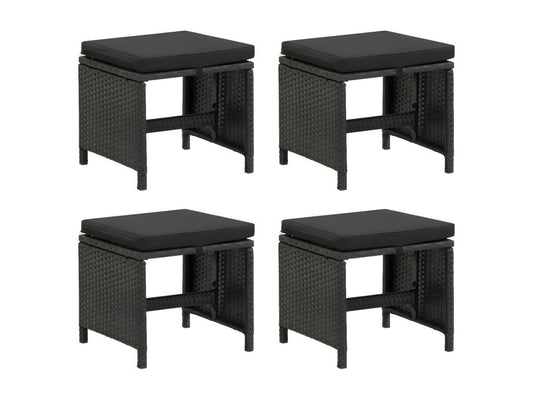 Black Woven Resin Wicker Home Furniture - dlz1766461434570