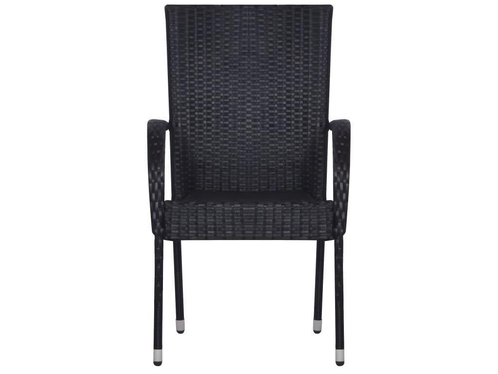 Black Woven Resin Wicker Home Furniture - dlz1766461425918