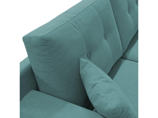 Blue Fabric Sofa