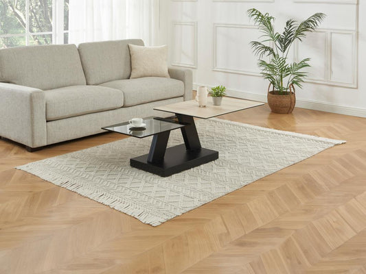 Black Metal Coffee Table - dlz1766461414749