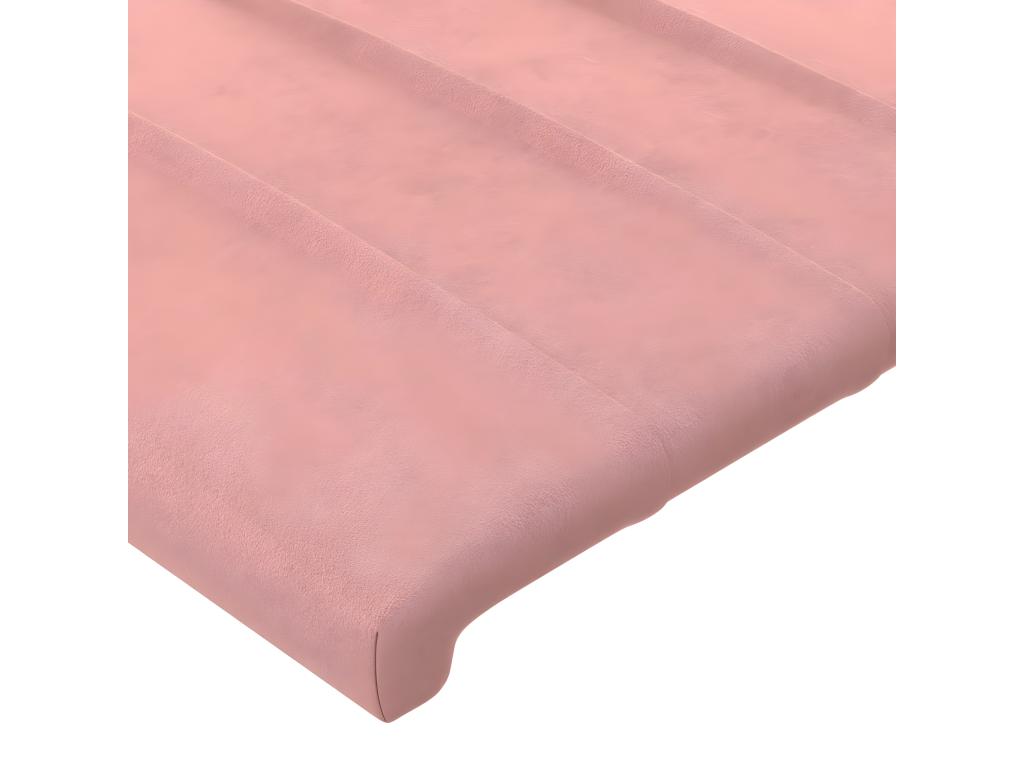 Velvet Bed, 80 x 5 x 78 cm