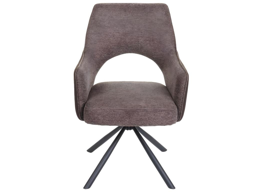 Brown Fabric Chair