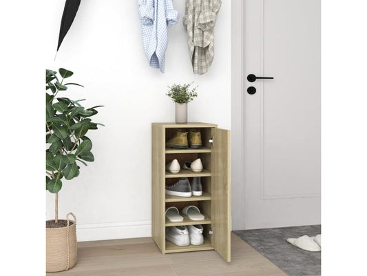 Natural Oak Wood Wardrobe, 32 x 35 x 70 cm
