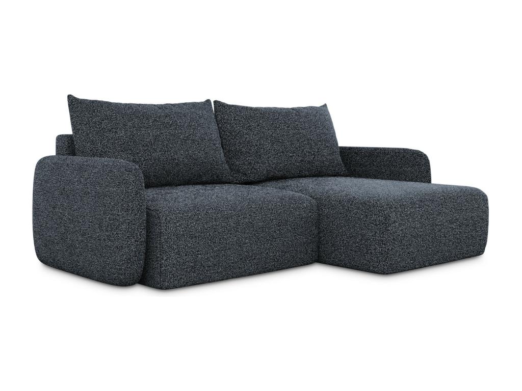 Blue Loop Fabric Sofa Bed