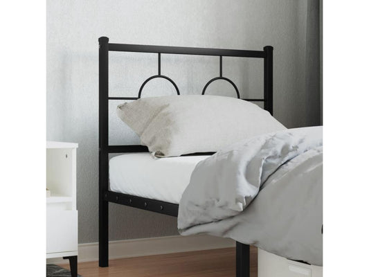 Black Metal Bed