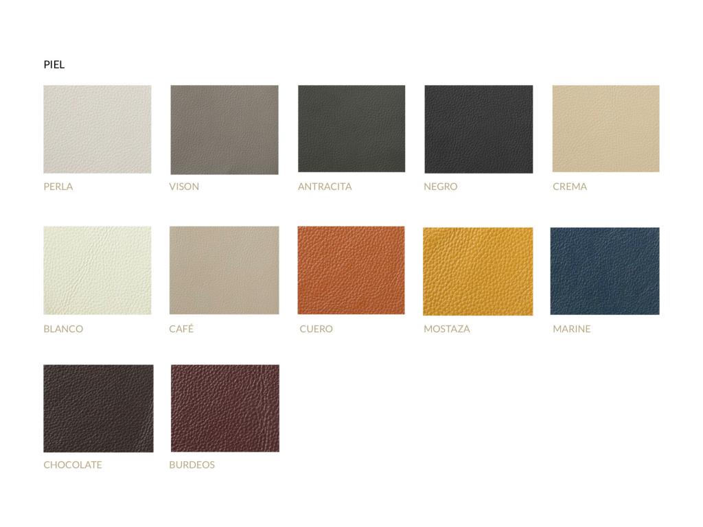 Gray Leather Accent Chair