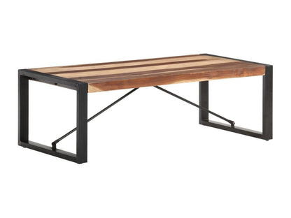 Brown Solid Wood Coffee Table, 120 x 60 x 40 cm