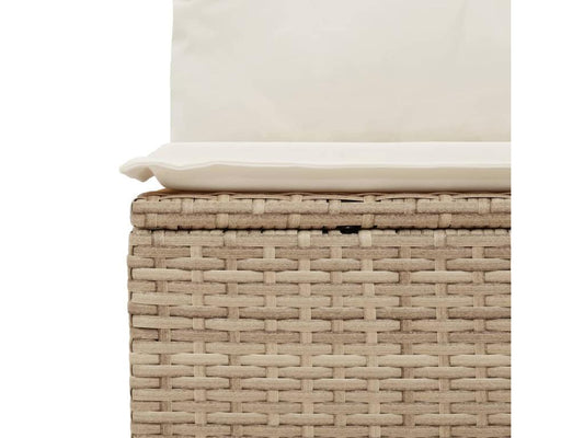 Beige Woven Resin Wicker Outdoor Furniture Set - dlz1766461591555