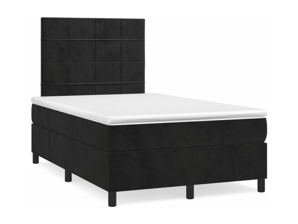 Black Velvet Mattress, 120 x 200 cm