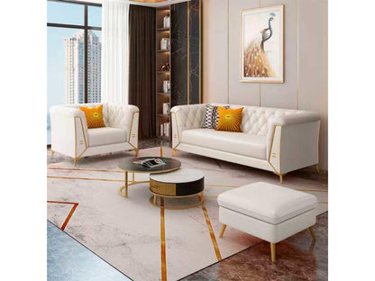 Blue Accent Chair, 104 x 72 x 75 cm