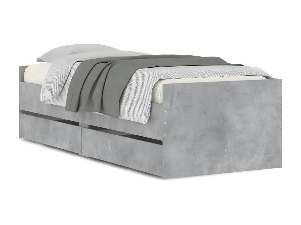 Gray Mattress, 100 x 200 cm - dlz1766461436443