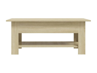 Brown Engineered Wood Coffee Table, 102 x 55 x 42 cm