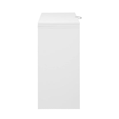 Innovative Sideboard with 2-Door,3-Drawer Design and Adjustable Pull-Out Top for Flexible Use,for Entrance and Living Room