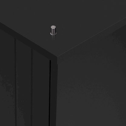 Innovative Sideboard with 2-Door,3-Drawer Design and Adjustable Pull-Out Top for Flexible Use,for Entrance and Living Room