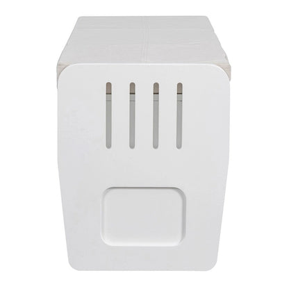 Rustic Storage Bench with 2 Drawers,Hidden Storage Space,Shoe Bench