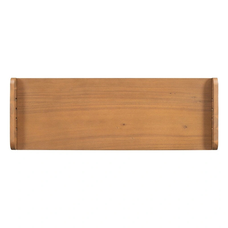 Rustic Storage Bench with 2 Drawers,Hidden Storage Space,Shoe Bench