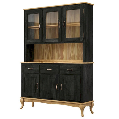 Wood Dining Hutch