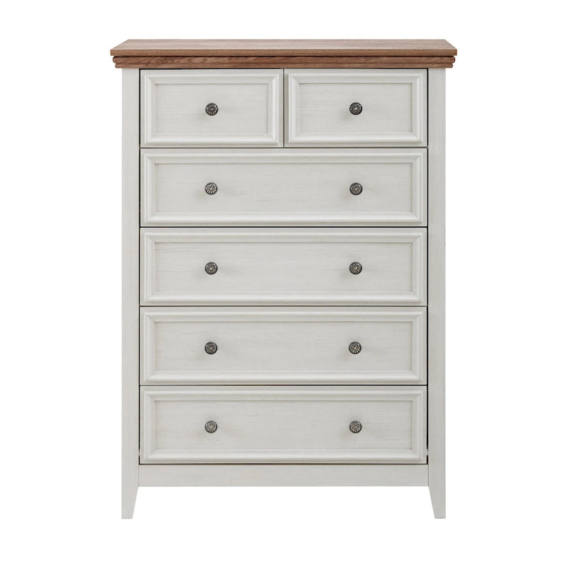 Modern 6 Drawers Dresser 6 Drawers Cabinet Chest of Drawers Closet Organizers - 31.50 * 15.75 * 44.29