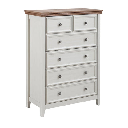 Modern 6 Drawers Dresser 6 Drawers Cabinet Chest of Drawers Closet Organizers - 31.50 * 15.75 * 44.29