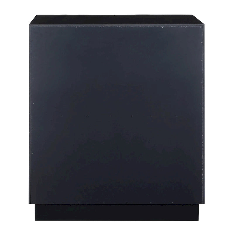 2-Door Storage Cabinet - 34 - Glossy Blue Finish