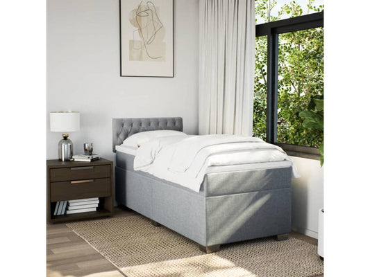 Gray Fabric Mattress, 100 x 200 cm
