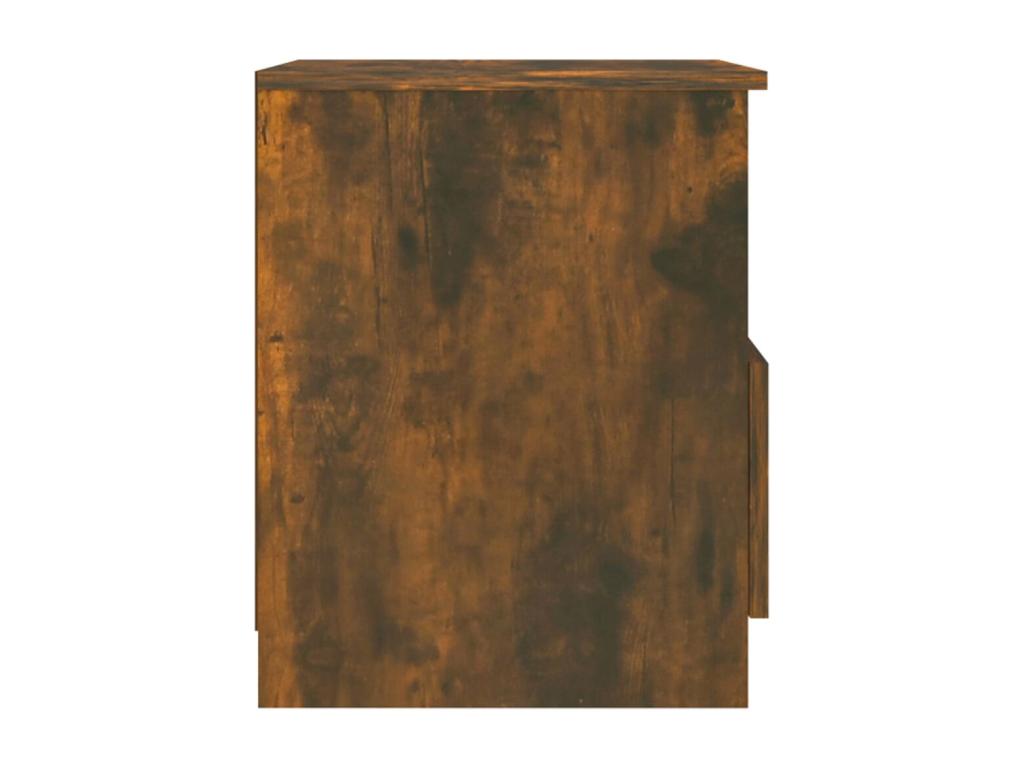 Brown Engineered Wood Table, 40 x 40 x 50 cm