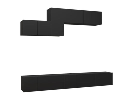 Black Wardrobe, 100 x 30 x 30 cm