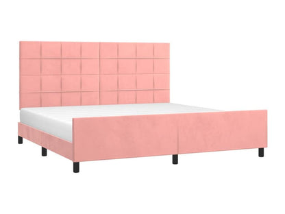 Velvet Bed Frame, 200 x 200 cm
