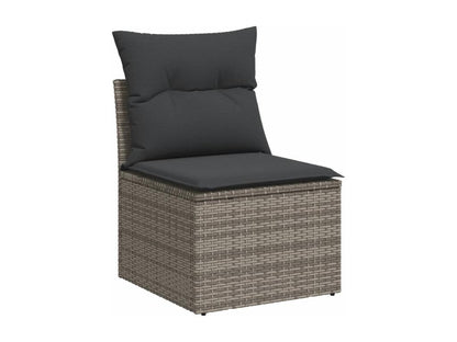 Gray Woven Resin Wicker Outdoor Furniture Set - dlz1766461305204