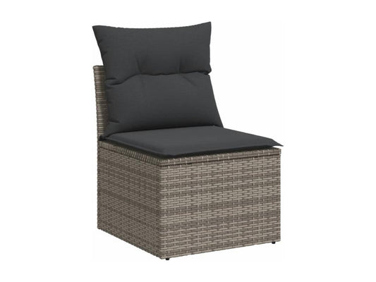 Gray Woven Resin Wicker Outdoor Furniture Set - dlz1766461305204