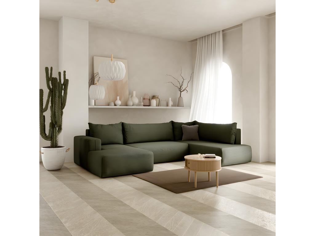 Green Pine Wood Sofa Bed