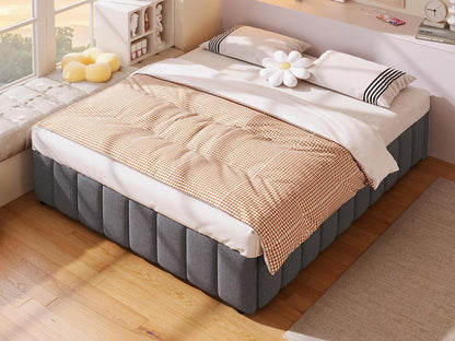 Gray Bed, 140 x 200 cm - dlz1766461243702