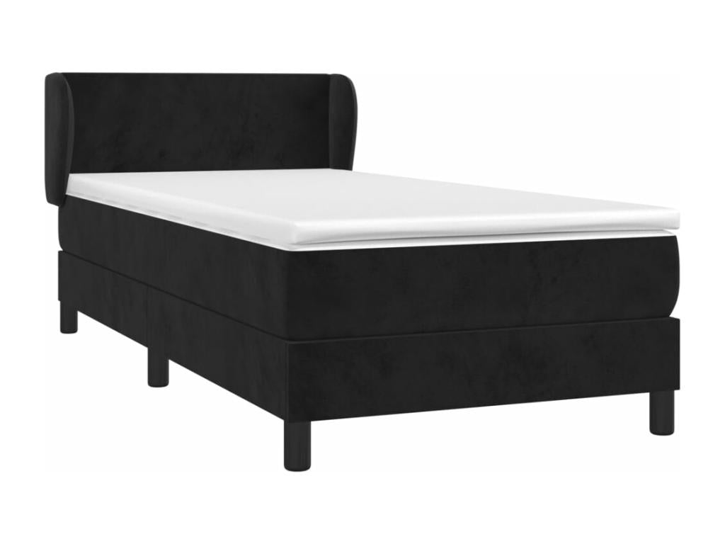 White Velvet Mattress, 80 x 200 cm
