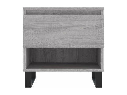 Gray Engineered Wood Coffee Table, 50 x 46 x 50 cm