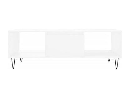 White Engineered Wood Coffee Table, 104 x 60 x 35 cm