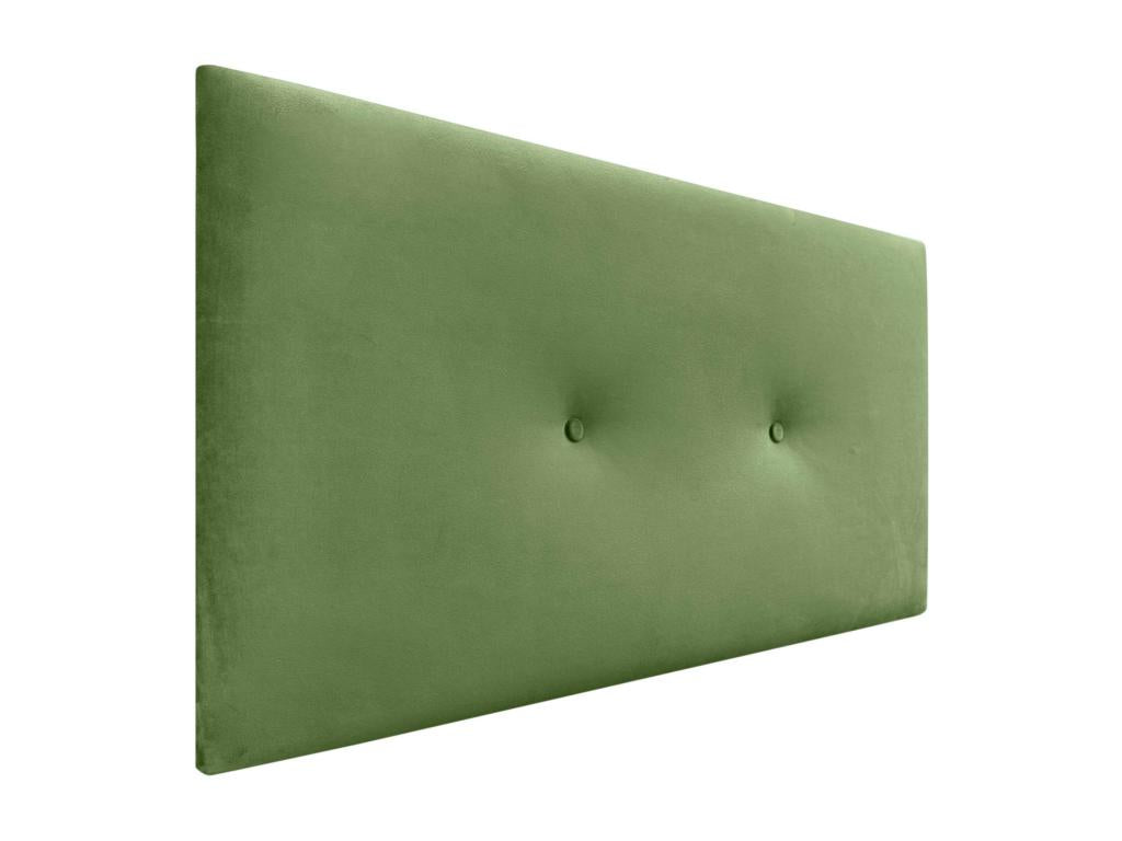 Green Velvet Bed, 95 x 50 cm