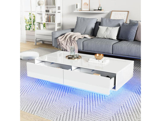 Black Coffee Table, 115 x 55 x 34 cm
