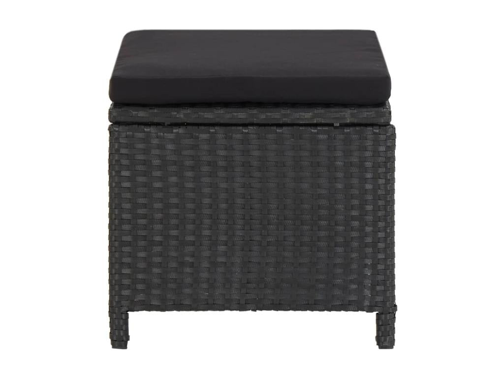 Black Woven Resin Wicker Home Furniture - dlz1766461434570