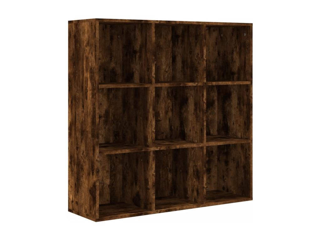 Brown Oak Wood Wardrobe, 98 x 29 x 97.5 cm