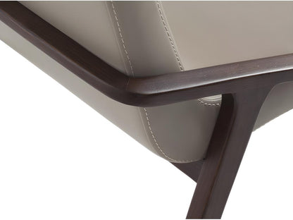 Anthracite Leather Chair