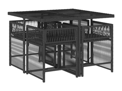 Black Woven Resin Wicker Home Furniture - dlz1766461305830