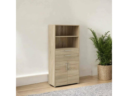 Black Oak Wood Sideboard, 89 x 40 cm