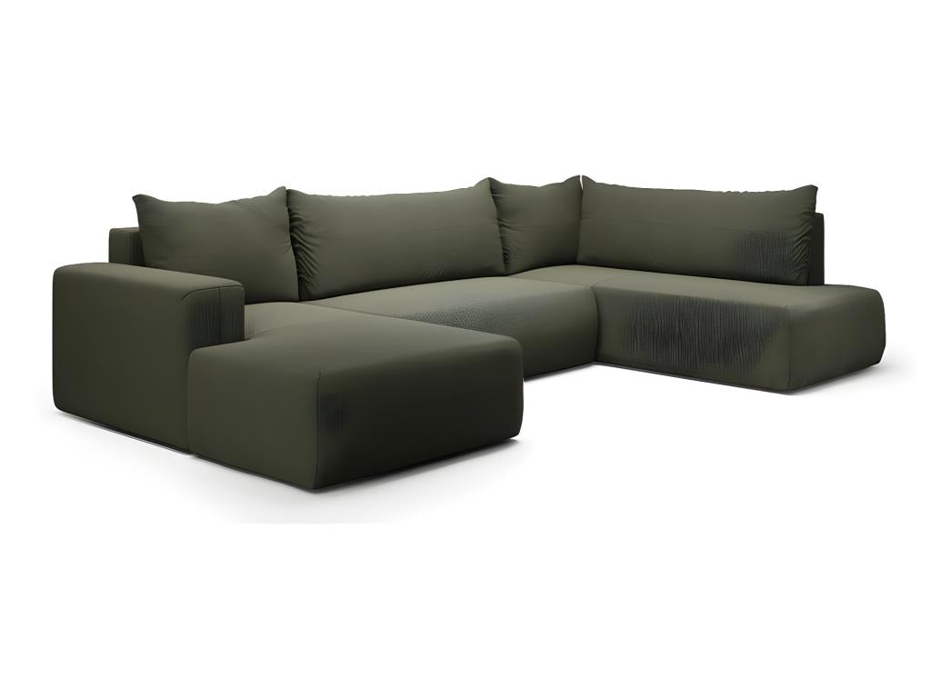 Green Pine Wood Sofa Bed